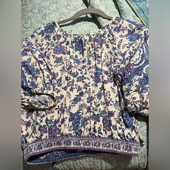 Trade/Sell✨Spell and the Gypsy✨ Folk Song Cropped Blouse - Picture 6 of 10